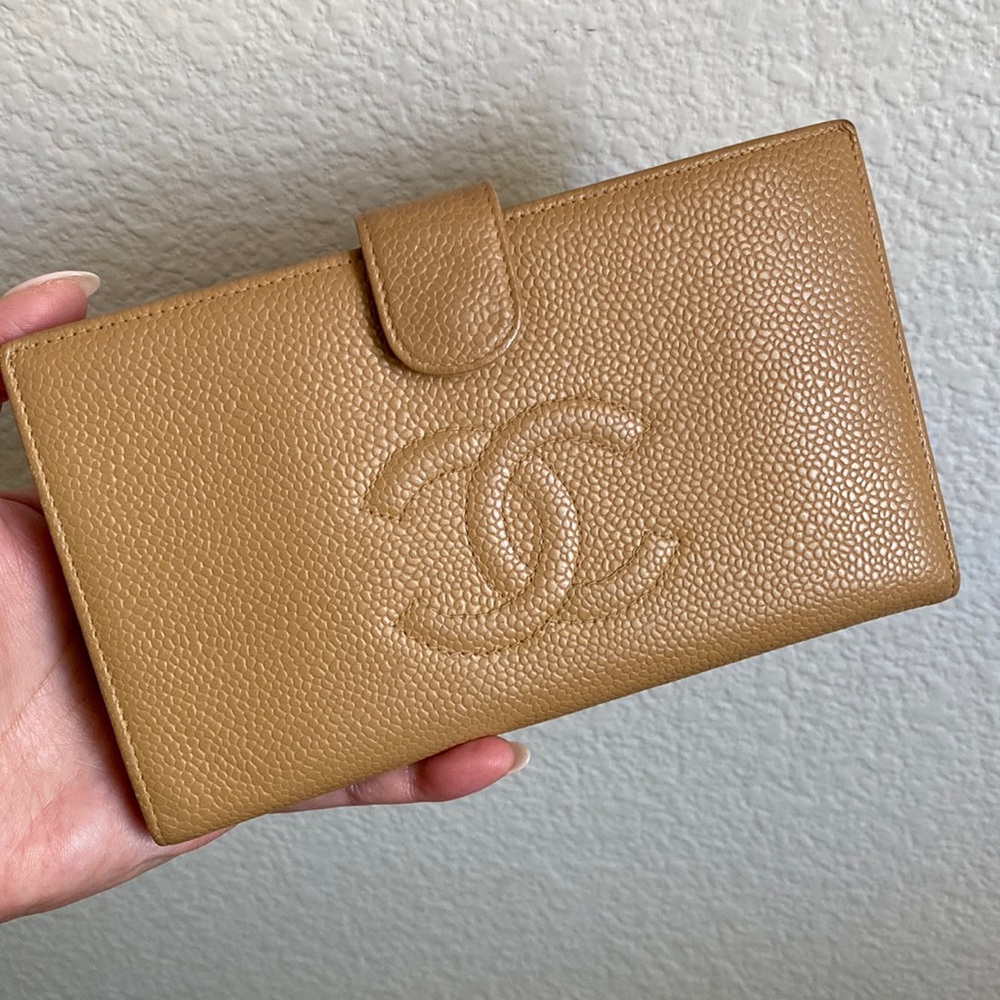 Chanel Caviar Long Wallet- VINTAGE